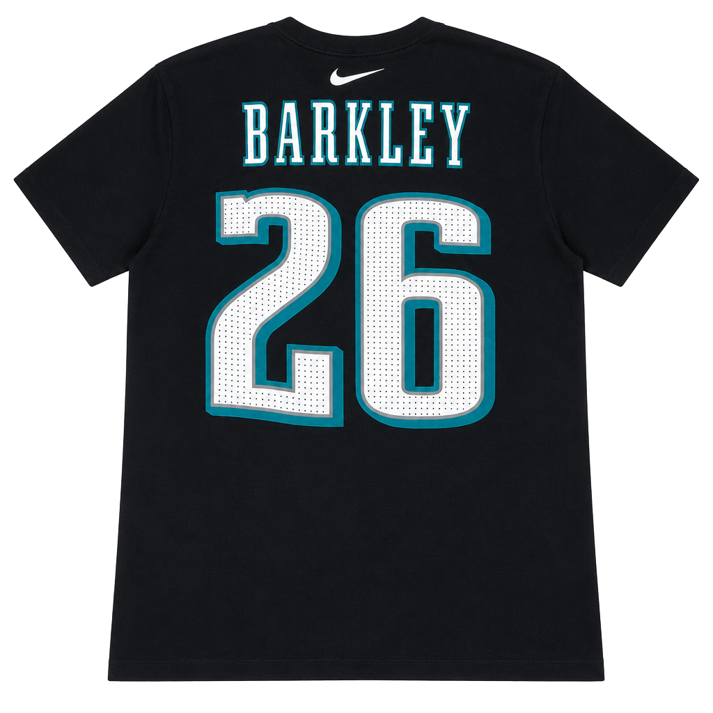 Nike Philadelphia Eagles Saquon Barkley 26 T-Shirt Black 1