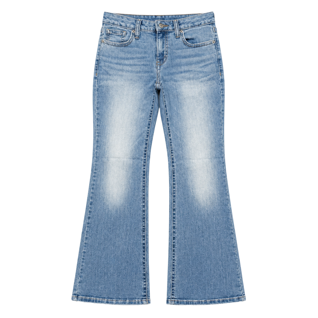 Lucky Brand Girls Mid Rise Flare Jeans Size 6/28A 1