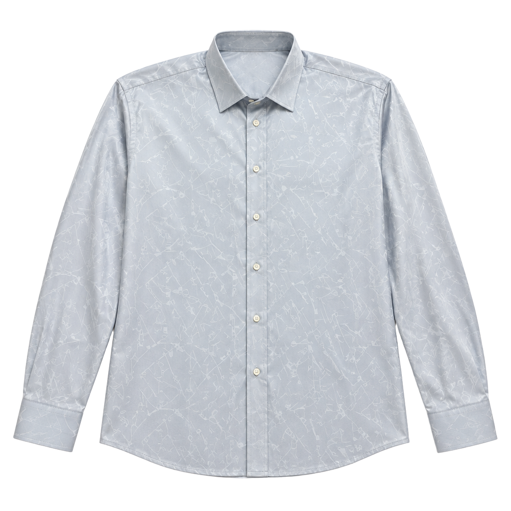 Hugo Boss Slim Line Dress Shirt Size XL Light Blue Long Sleeve 1