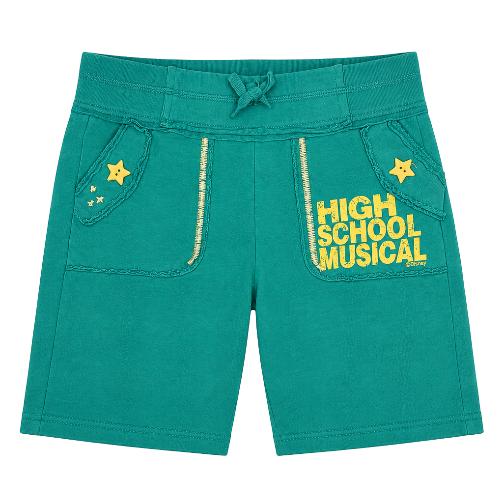 Disney High School Musical Shorts Size M (10/12) Teal 1