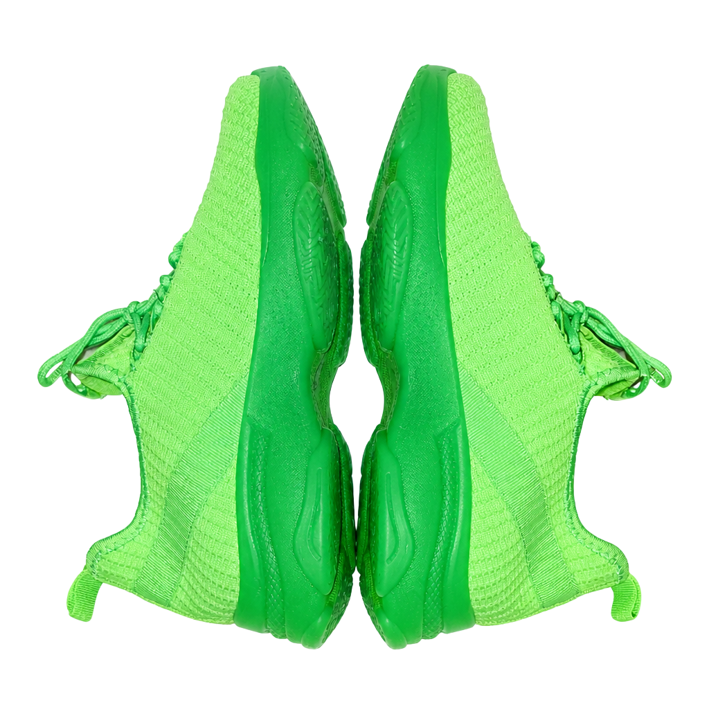 Green Rampage sneakers 1