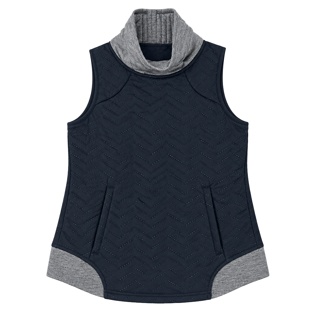 Under Armour ColdGear Reactor Vest Size SM Black Gray Quilted 1
