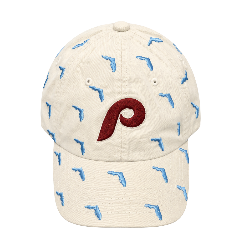 47 Brand Philadelphia Phillies Clean Up Hat White Florida 1