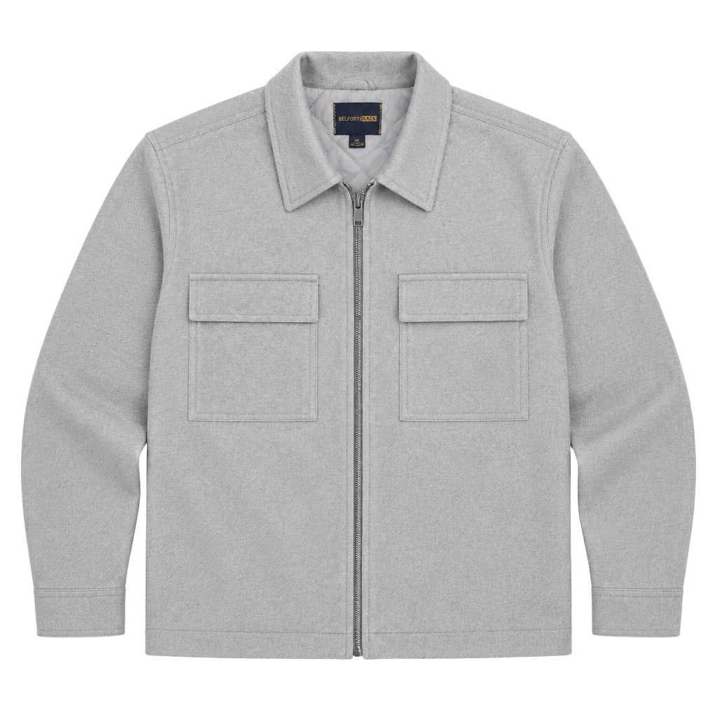 Curtis Zip Up Cargo Jacket - , 1
