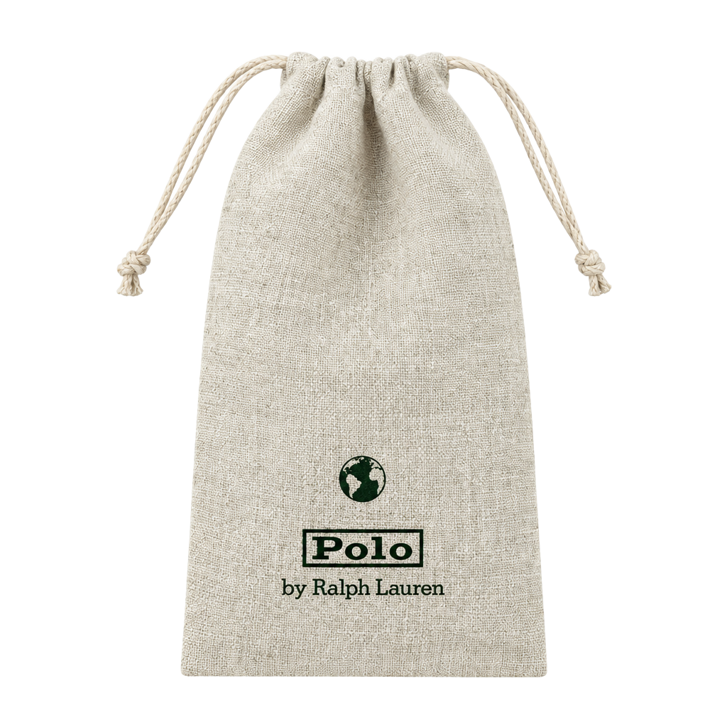 Polo By Ralph Lauren Drawstring Dust Bag Small Beige Linen 1
