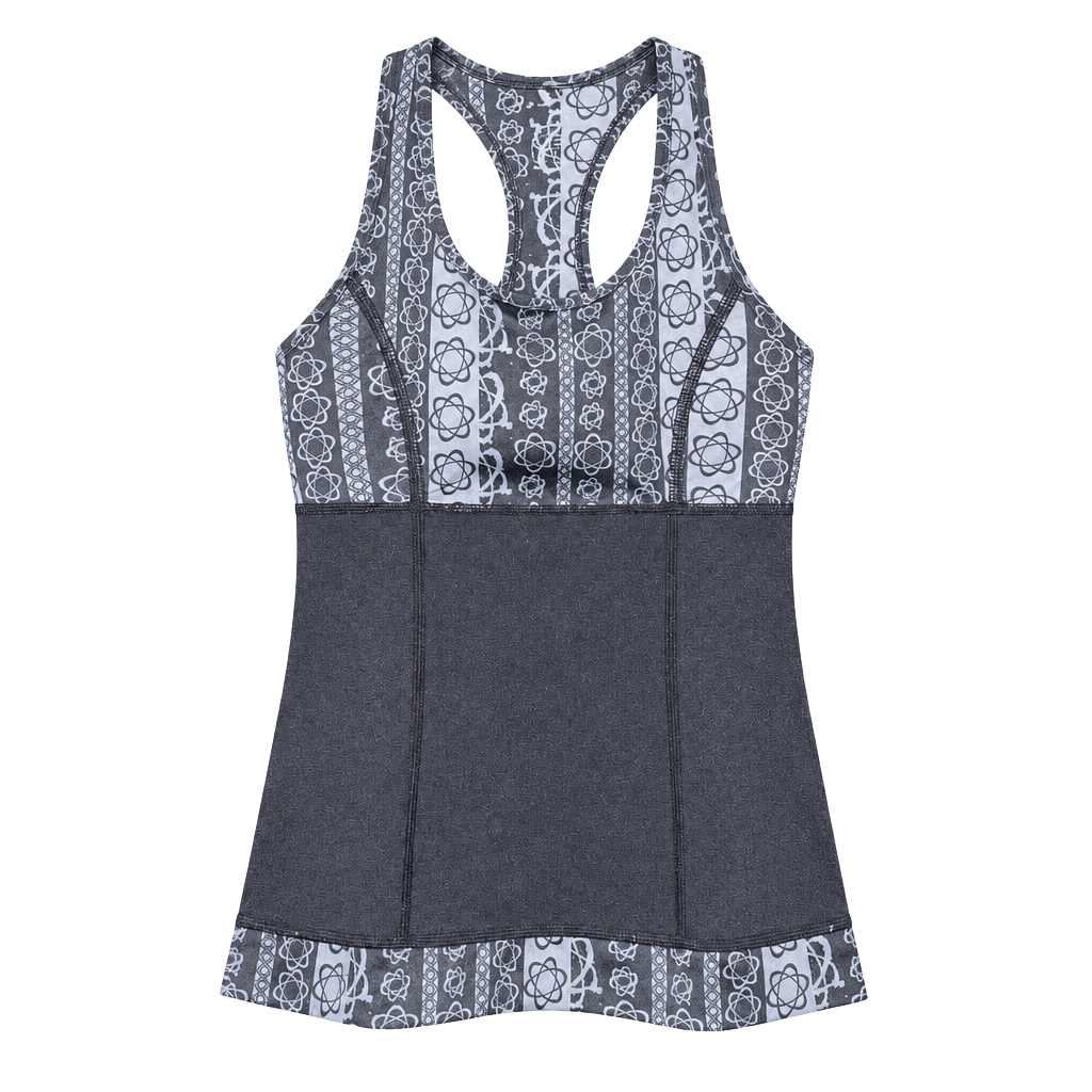 Zaggora Thermo Fit Tank Top Size S Black Gray Athletic Workout 1