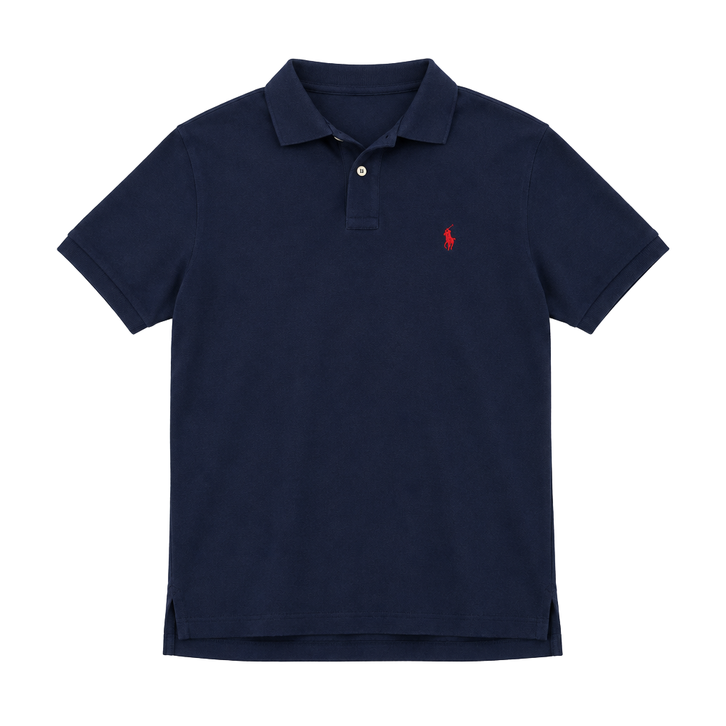 U.S. Polo Assn. Performance Pique Polo Size XL Navy Blue 1
