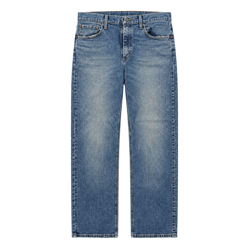 Wrangler Jeans Straight Fit Blue Denim 1