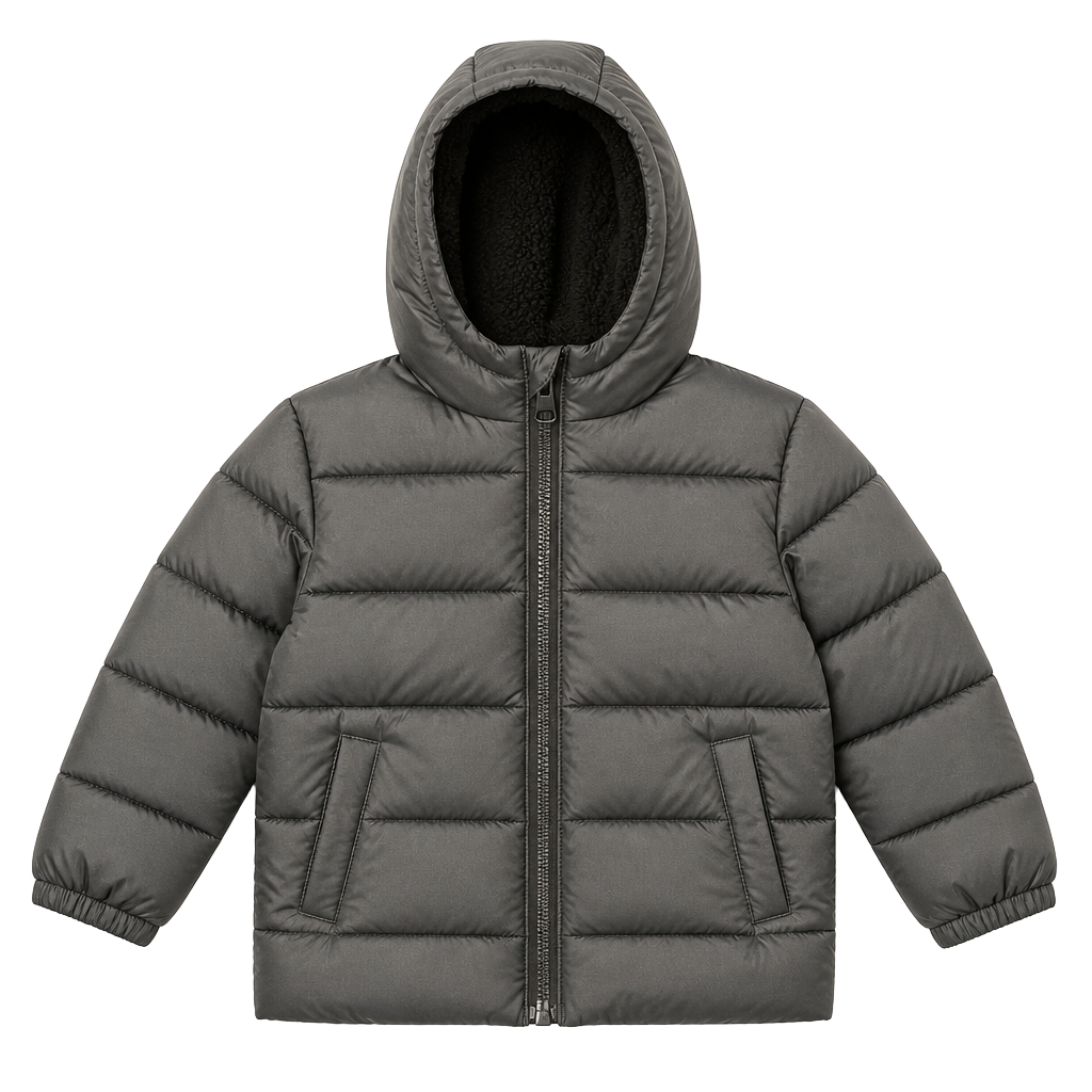 Ozark Trail Toddler Heavyweight Puffer Jacket Size 12M Black 1