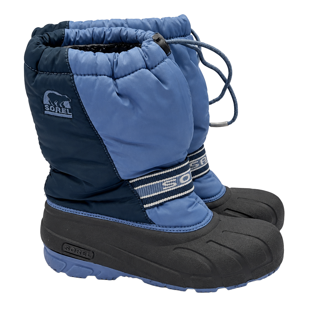Sorel Cub Winter Boots Blue Waterproof Insulated
Size 7
#892 1