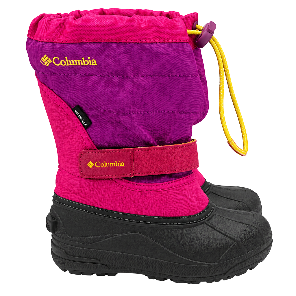 Columbia Snow Boots Pink Purple Waterproof Size 1 Youth
#886 1