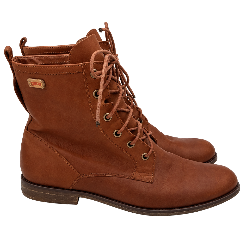 Camper Alicante Lace-Up Boots Brown Leather
Size 42 /US-11.5
#896 1