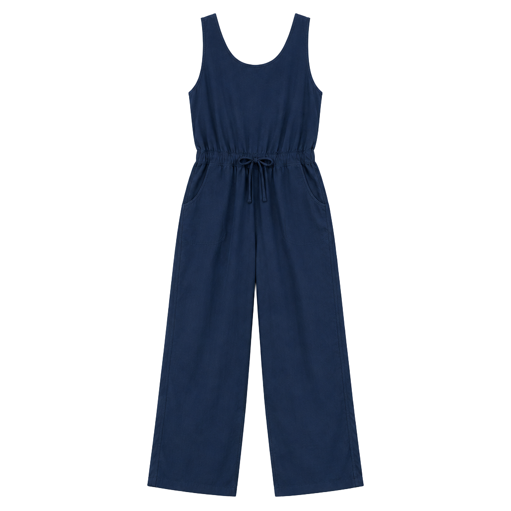 Patagonia Fleetwith Romper Womens Medium V-Neck Drawstring Stretch Waist 1