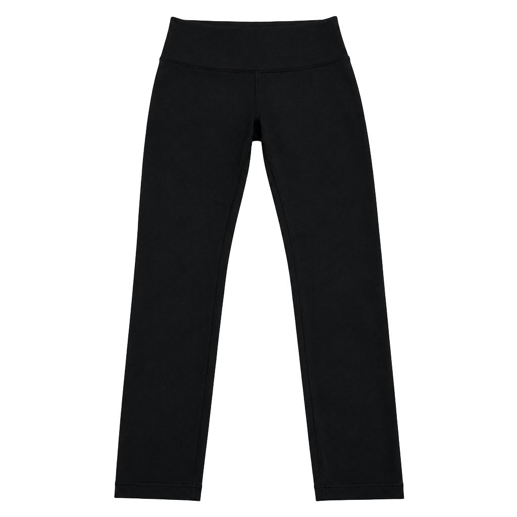 Lululemon Size 4 Womens Workout Pants Yoga Leggings Athletic Black 1