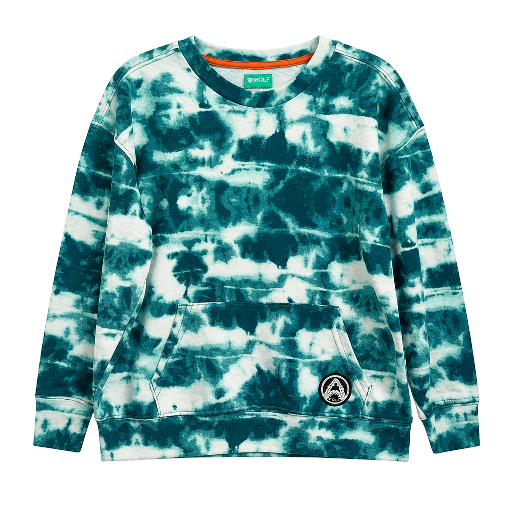 Boys tie dye sweater 1