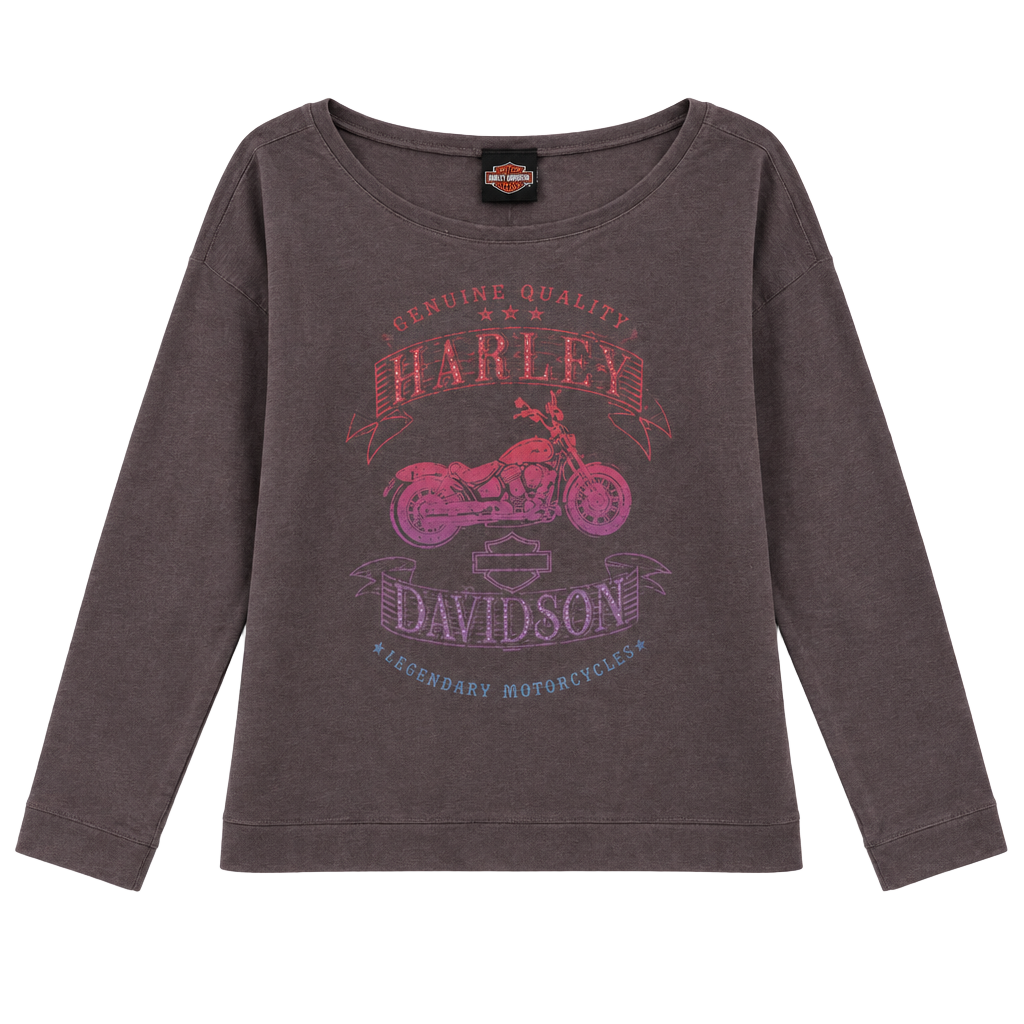 Harley-Davidson Long Sleeve Graphic Top – Size Small – NWT 1