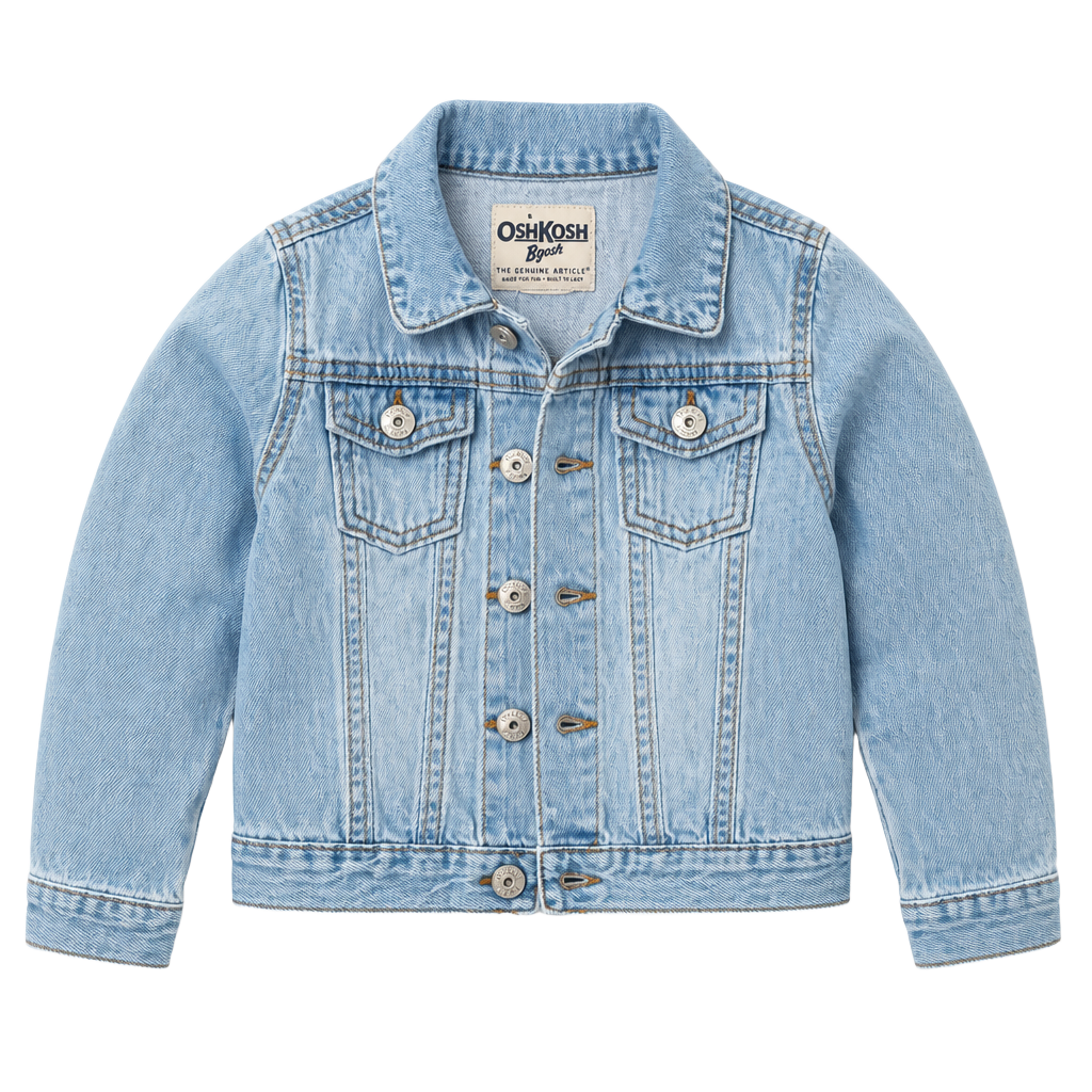 OshKosh B'gosh Light Wash Denim Jean Jacket 1