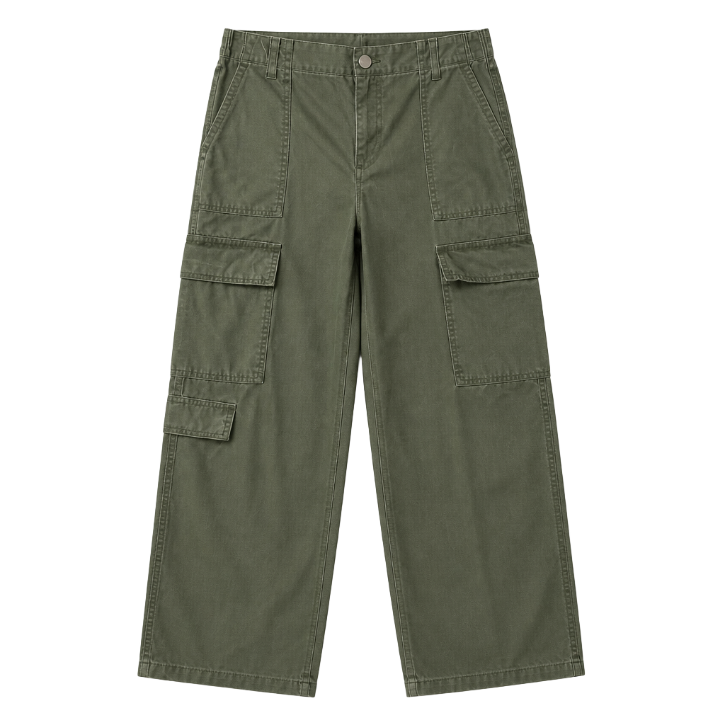 No Boundaries Canvas Cargo Pants - women's Leg - .com 1