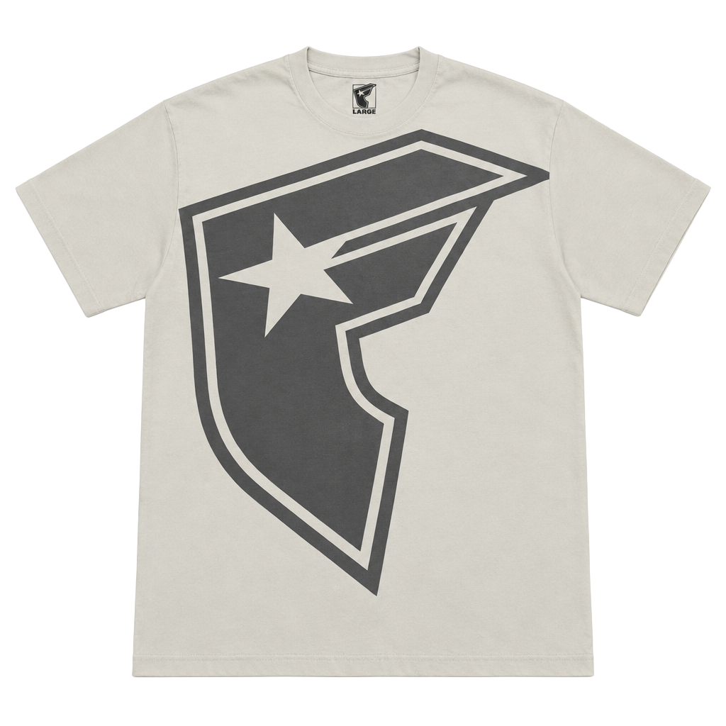Famous Stars And Straps T-Shirt Size Large White Graphic Y2K 1