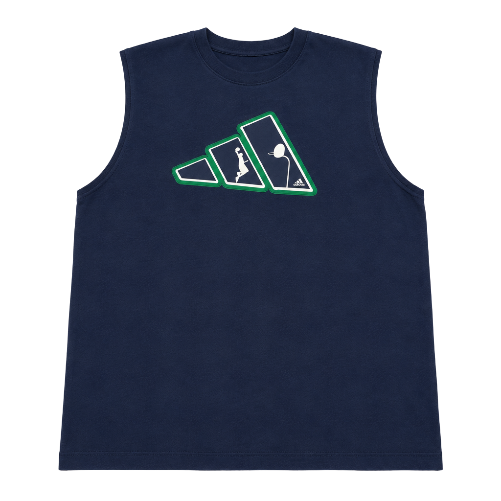 Vintage 90’s Adidas Basketball Sleeveless Tank Top Size L Rare 1