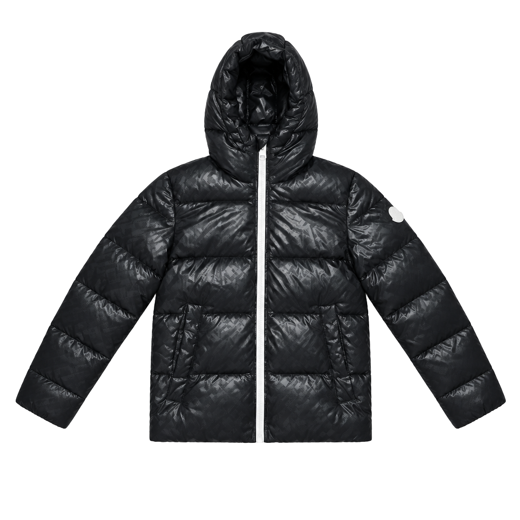 Michael Kors Kids Black Puffer Jacket Size 14/16 1
