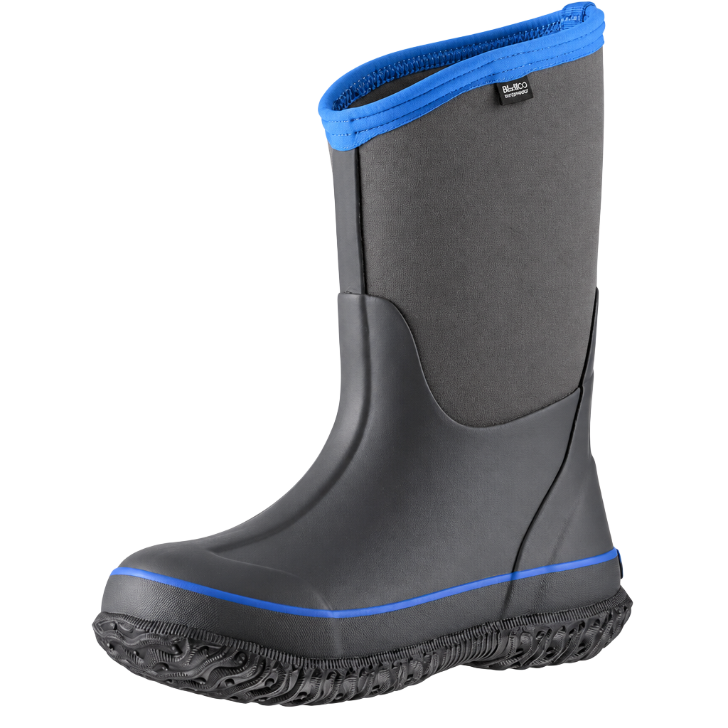 MCKCC Kids Rain Boots Size 7 Dark Shadow Waterproof Winter Snow Boots 1