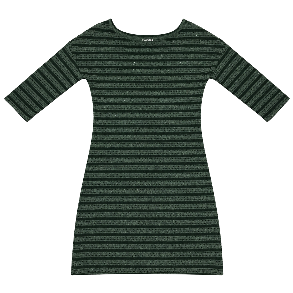 Express Women's Striped Sequin Knit Bodycon Mini Dress Size S 1