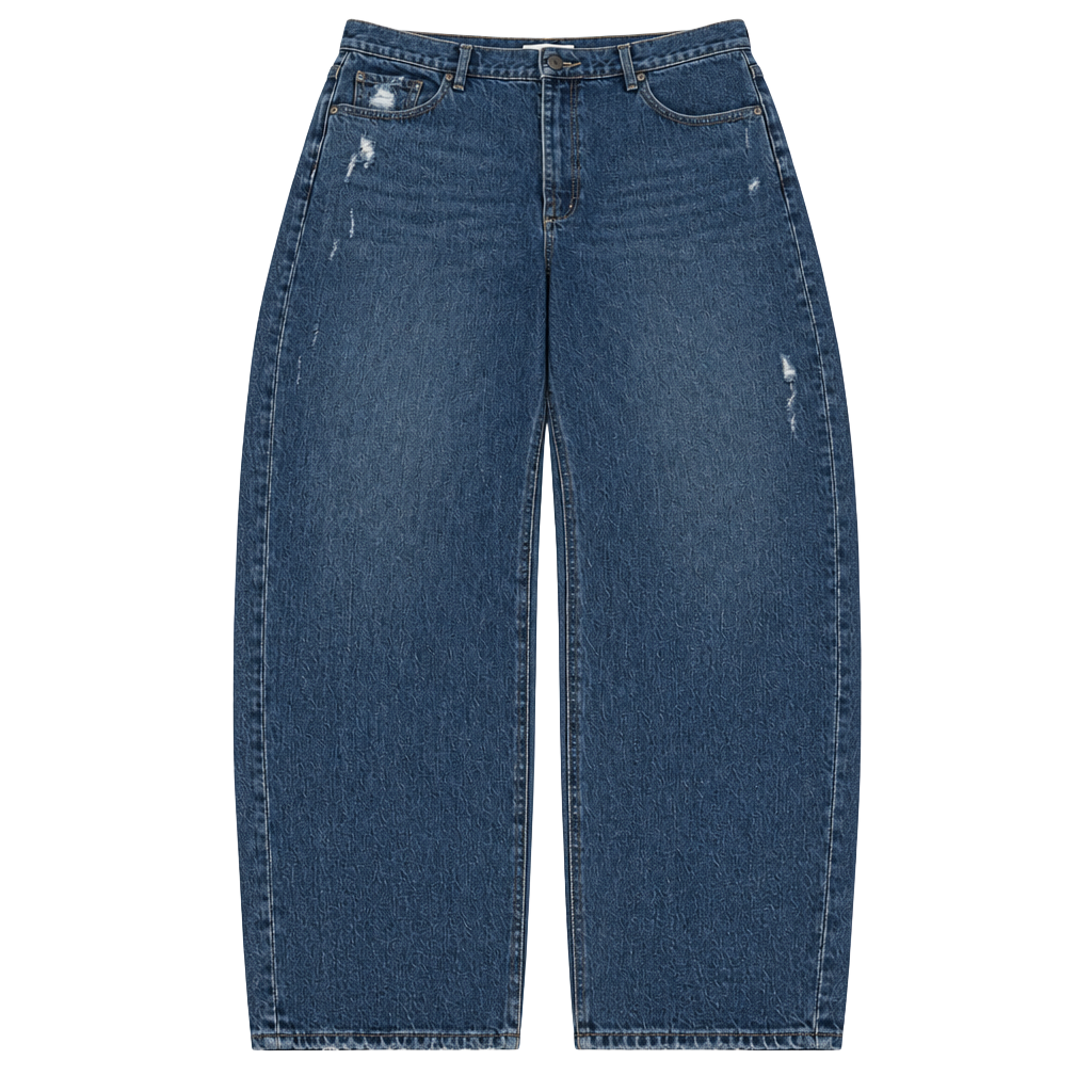 Loft The 90's Straight Jeans Size 30 | 10 Blue Distressed Straight Leg 1