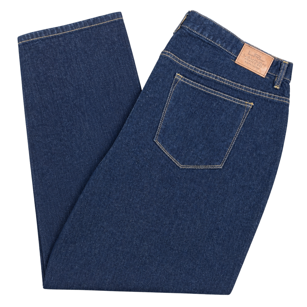 Lauren Jeans Co. Ralph Lauren Women's Dark Wash Straight Leg Jeans Size 22W 1