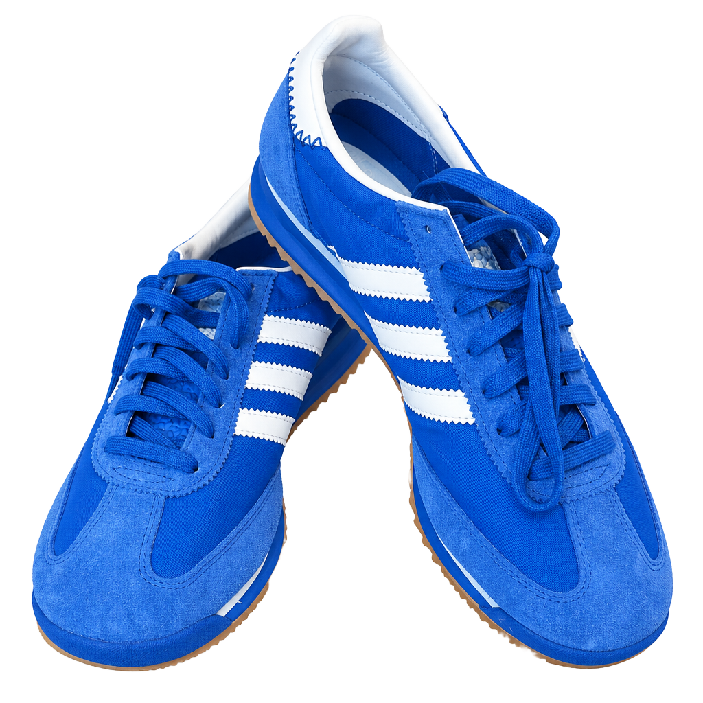 Adidas SL 72 Blue White Sneakers, Men’s 9.5 1