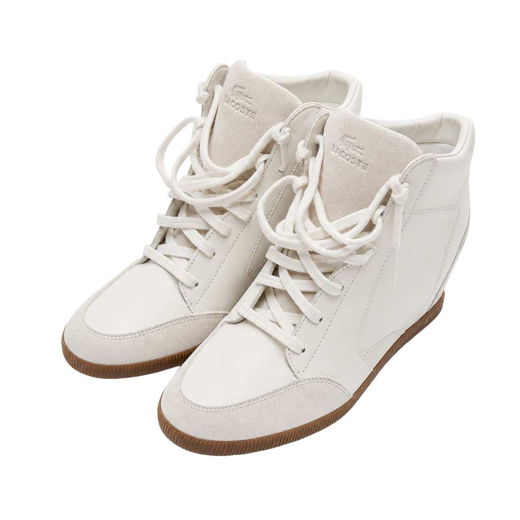 Sorel Out N About Plus Wedge High Top Sneakers White 1