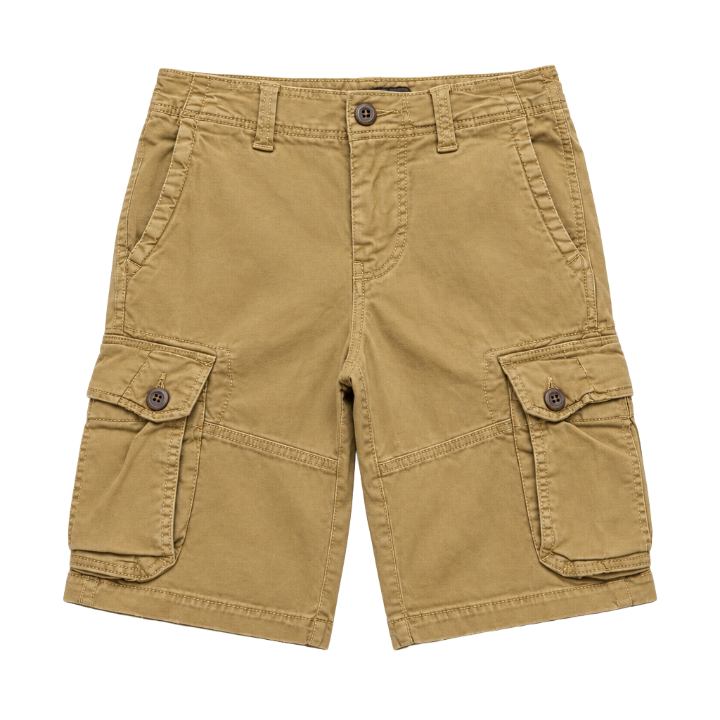 American Eagle Cargo Shorts Size 26 Khaki Tan Cotton 1