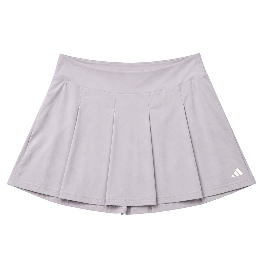 NWT adidas Women's Twistknit Ultimate365 Tour Pleated Golf Skort Fig Purple 1