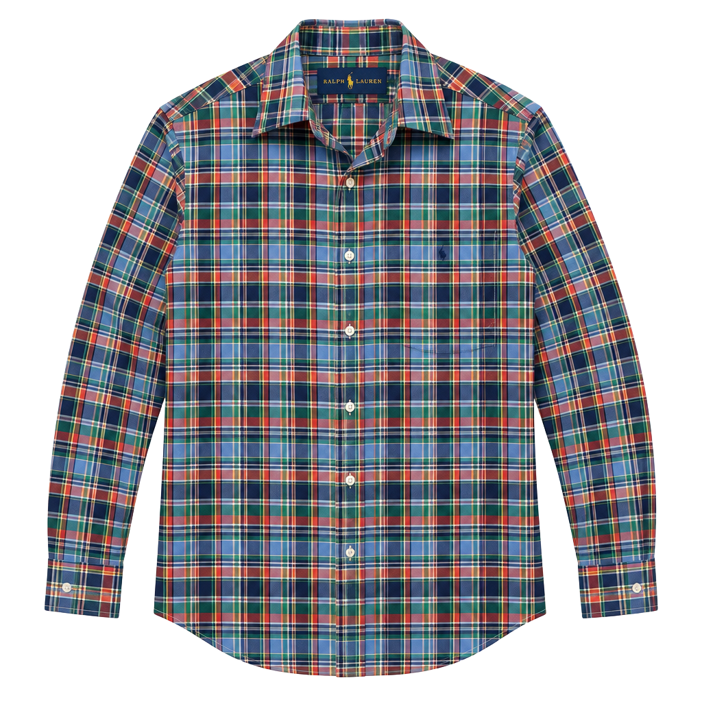 Ralph Lauren Plaid Button Down Shirt Size S Multicolor Long Sleeve 1