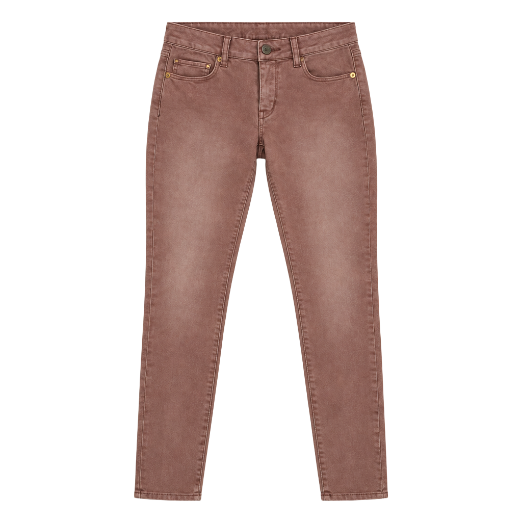 American Eagle Stretch Skinny Pink Faded Jeans Size 8 1