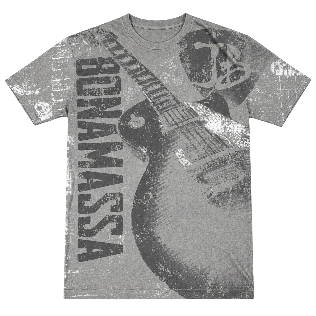 Next Level Apparel Joe Bonamassa Graphic T-Shirt Size M Gray 1