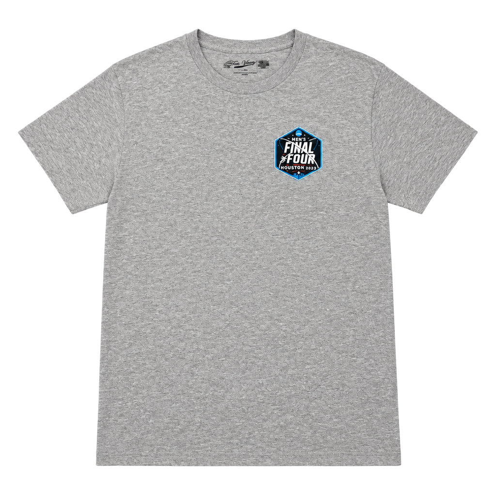 The Victory NCAA Men's Final Four Houston 2023 T-Shirt Size Large Gray 1