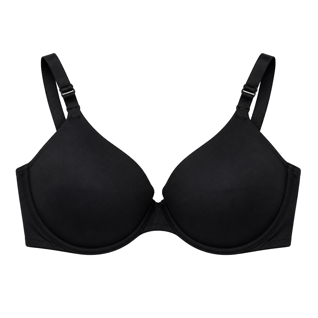 Victoria's Secret PINK Push-Up Bra Size 34DD Black 1