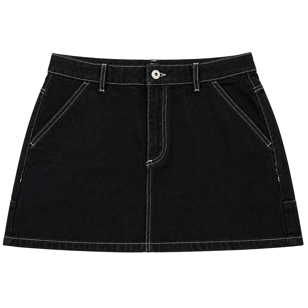 Cotton On denim mini cargo skirt #cottonon... 1