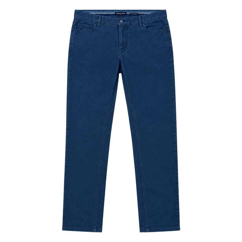 Michael Kors Parker Slim Fit Pants Size 38/32 Blue 1