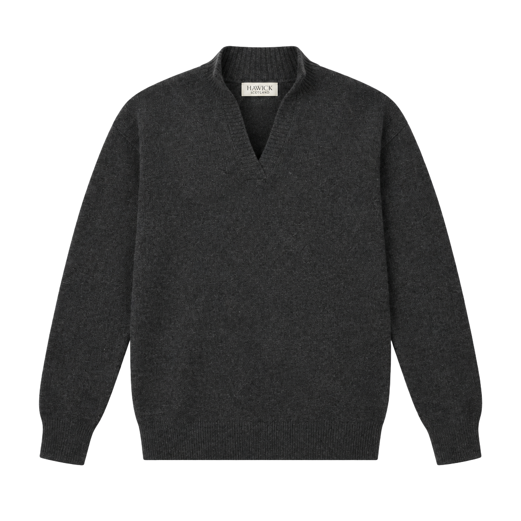 Mens Mango Shop Knitted wool blend polo sweater Medium 1