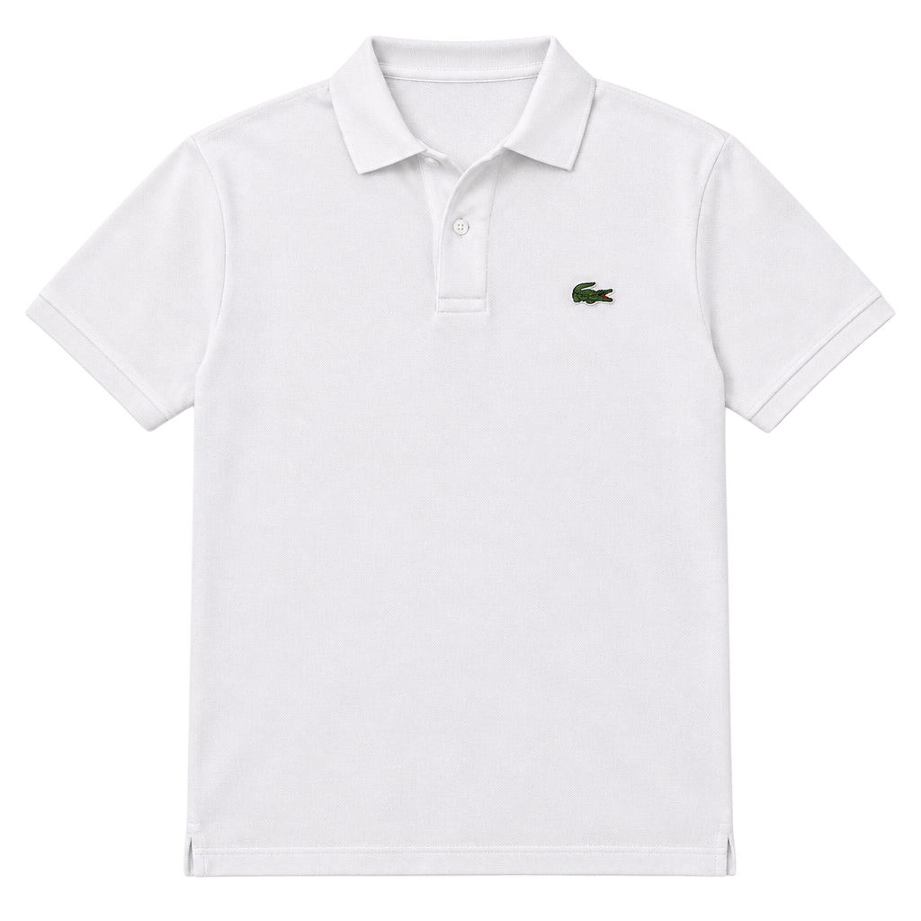 Lacoste Preppy Classic Polo Shirt White Size small 1
