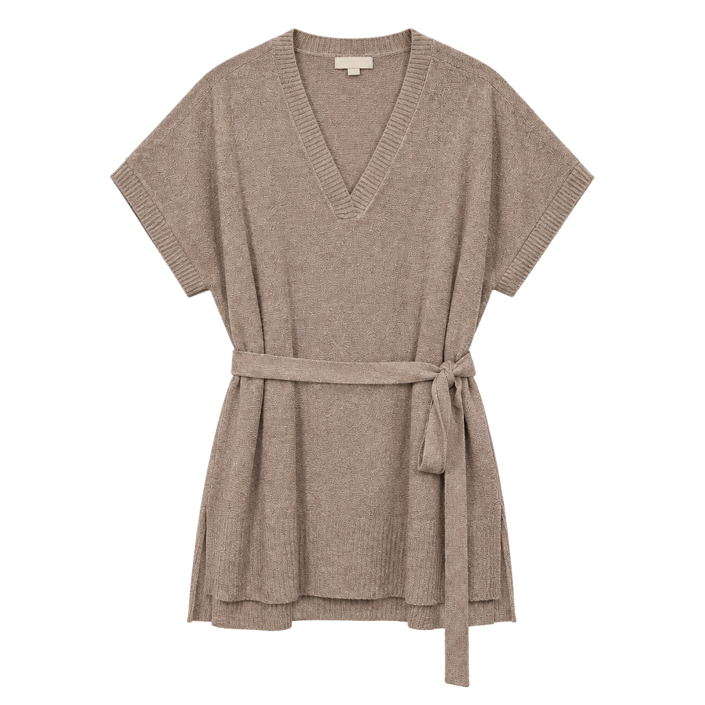 Barefoot Dreams CozyChic UltraLite High Low Tunic Size 1X Sahara 1