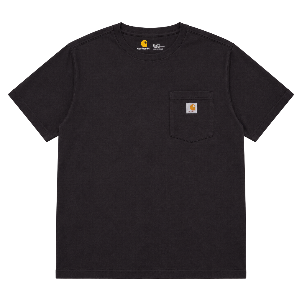 Carhartt Pocket T-Shirt Size 3X(24W/26W) Black Original Fit 1