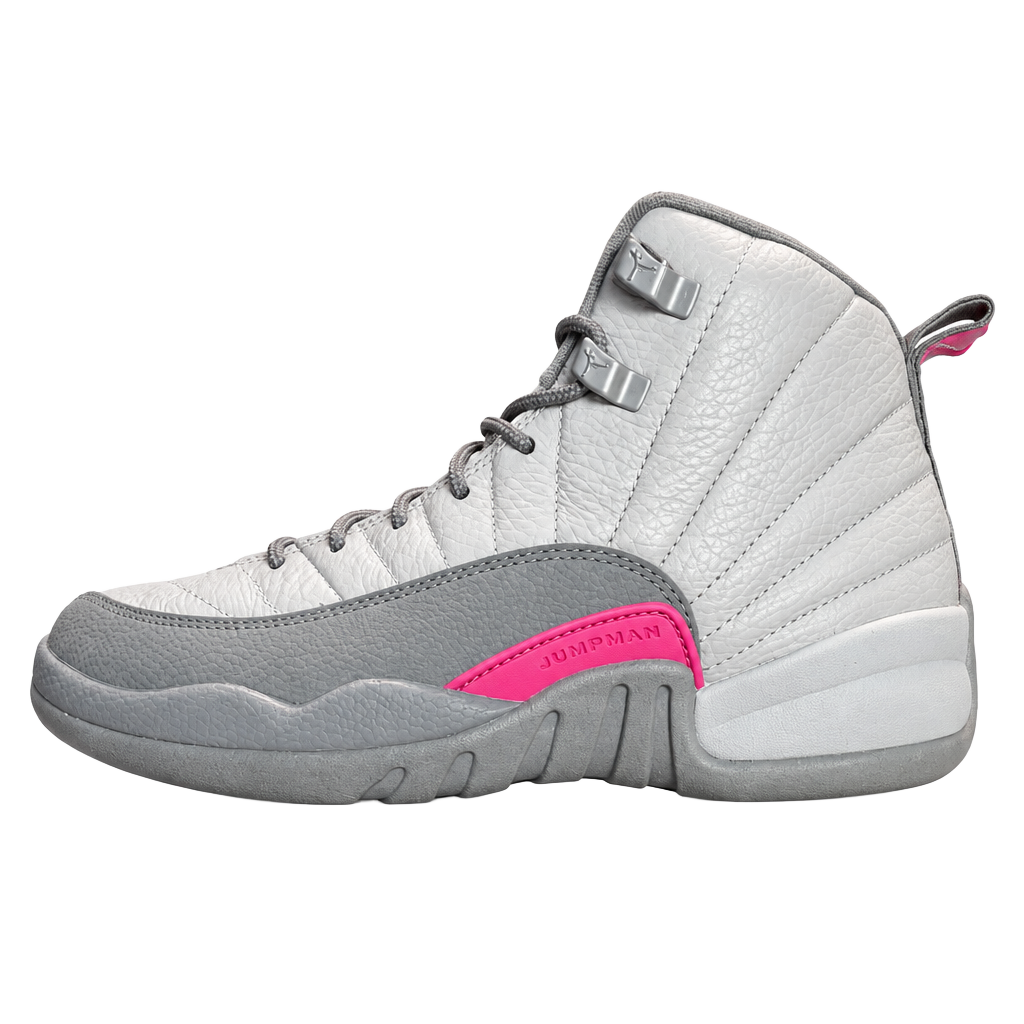 Nike Air Jordan 12 Retro GS Wolf Grey Vivid Pink 1