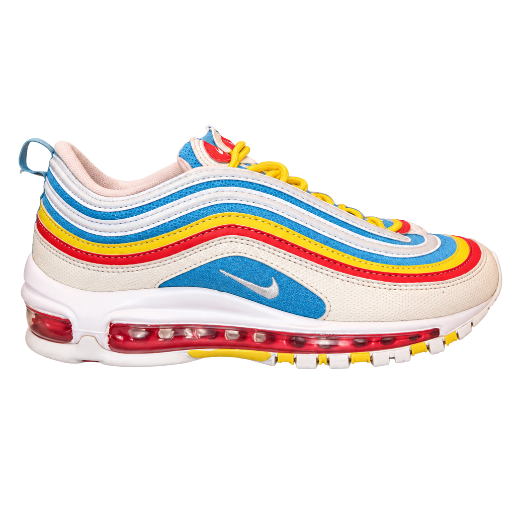 Nike Air Max 97 White Multicolor 5 youth/ 6.5 women 1