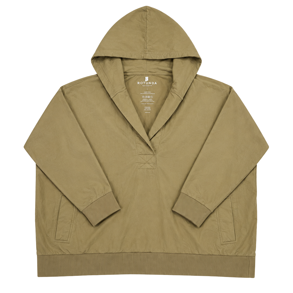 Rotunda Organic Essentials Hoodie Sweatshirt - 100% Organic Cotton - Size S 1