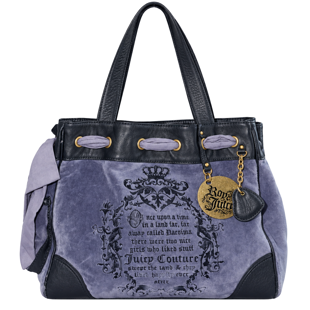 Juicy Couture Vintage Daydreamer Velour Bag 1
