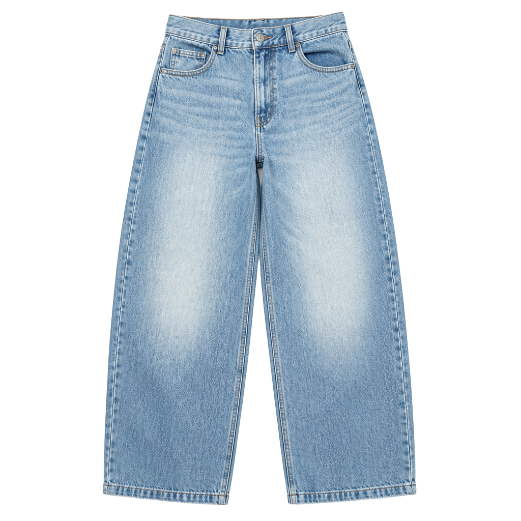 K888 by Kaci High Rise Wide Leg Denim Jeans 1