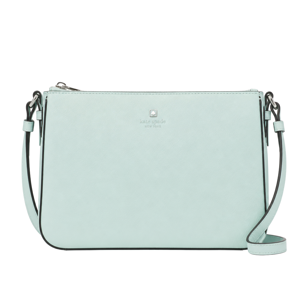 Kate Spade Cove Street Irini Saffiano Leather Crossbody Bag in Mint Mojito 1